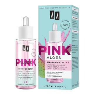 AA Pink Aloes Serum-Booster na dzień i noc - do każdego rodzaju cery 30ml