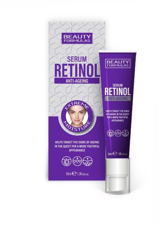 BEAUTY FORMULAS Retinol Anti-Ageing Serum do twarzy z retinolem 30 ml