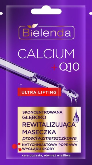 BIELENDA CALCIUM+Q10 Maseczka rewitalizująca 8g