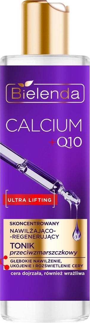 BIELENDA CALCIUM+Q10 Ultra Lifting Tonik nawilżająco-regenerujący 200ml