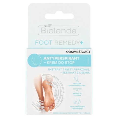 BIELENDA FOOT REMEDY+ Antyperspirant-Krem do stóp odświeżający 50ml