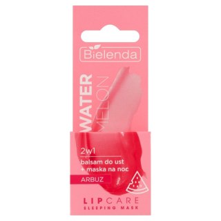 BIELENDA Lip Care Balsam do ust + Maska na noc 2w1 Watermelon 10g