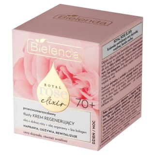 BIELENDA Royal Rose Elixir 70+ Przeciwzmarszczkowy tłusty krem regenerujący dzień/noc 50 ml