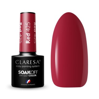 CLARESA Lakier hybrydowy Red nr 425 5g