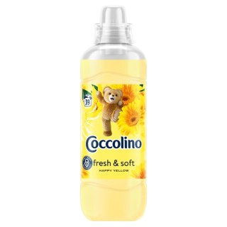 COCCOLINO Fresh & Soft Płyn do płukania tkanin Happy Yellow (39 prań) 975 ml