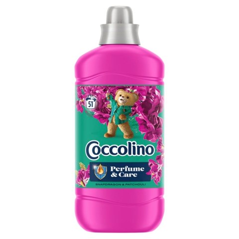 COCCOLINO Perfume & Care Płyn do płukania tkanin Snapdragon & Patchouli (51 prań) 1275 ml COCCOLINO Perfume & Care Płyn do płukania tkanin Snapdragon & Patchouli (51 prań) 1275 ml