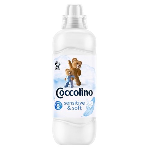 COCCOLINO Sensitive & Soft Płyn do płukania tkanin (39 prań) 975 ml