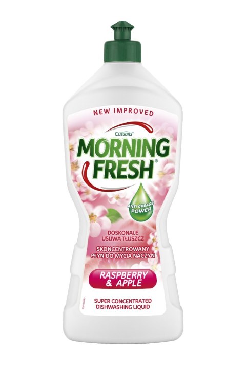 CUSSONS Morning Fresh Skoncentrowany Płyn do mycia naczyń - Raspberry & Apple 900ml