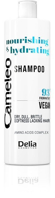 DELIA COSMETICS CAMELEO VEGAN Szampon Nourishing & Hydrating do włosów 400ml