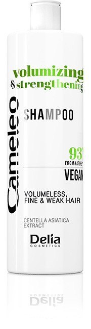 DELIA COSMETICS CAMELEO VEGAN Szampon Volume & Strengthening do włosów 400ml