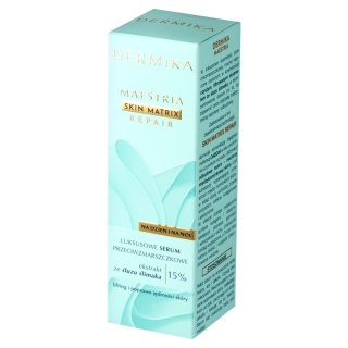 DERMIKA Maestria Skin Matrix Repair Luksusowe Serum przeciwzmarszczkowe z ekstraktem ze śluzu ślimaka (15%) na dzień i noc 30ml