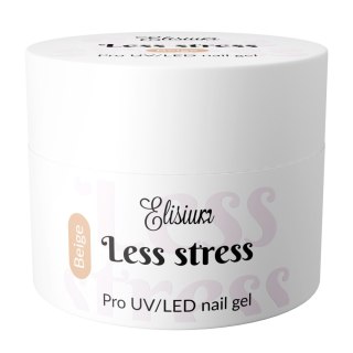 ELISIUM Less Stress Builder Żel budujący do paznokci - Beige 40ml