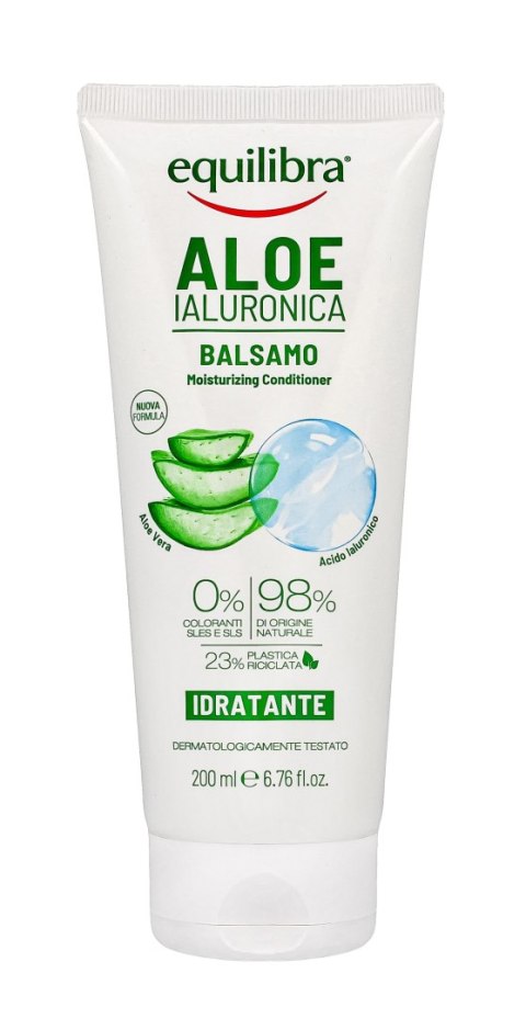 EQUILIBRA Aloe Nawilżająca Odżywka aloesowa do włosów 200ml