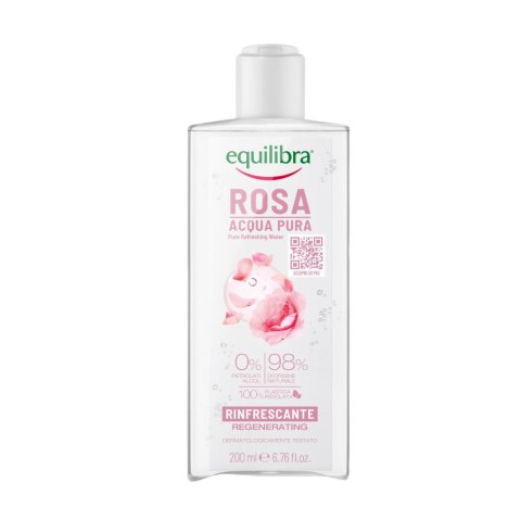 EQUILIBRA Rosa Odświeżająca Czysta Woda Różana 200ml