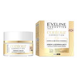 EVELINE Contour Correction 40+ Intensywnie nawilżający krem ujędrniający dzień/noc 50 ml