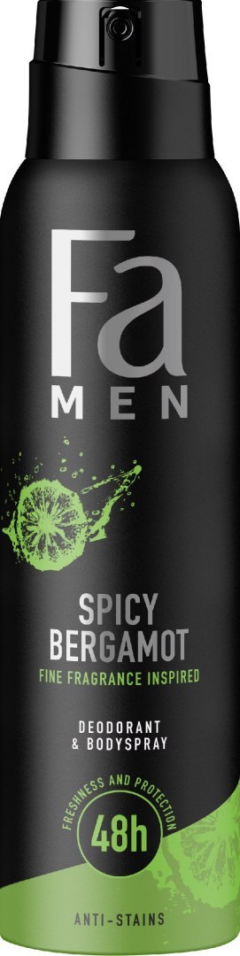 FA Men Deo Spray Spicy Bergamot 150 ml