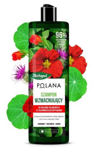 HERBAPOL Polana Szampon wzmacniający do włosów osłabionych,ze skłonnością do wypadania 400ml