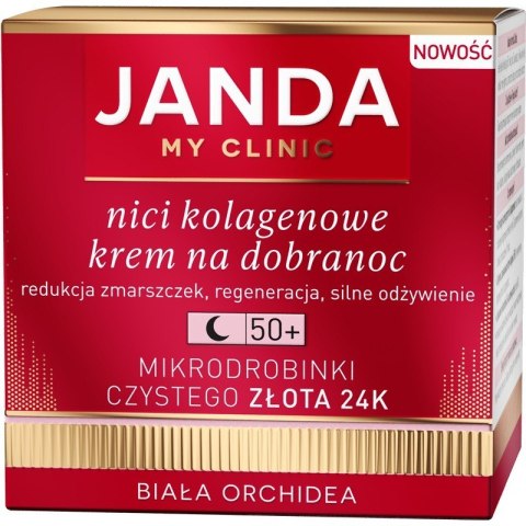 JANDA MY CLINIC Nici Kolagenowe Krem na dobranoc 50+ 50ml