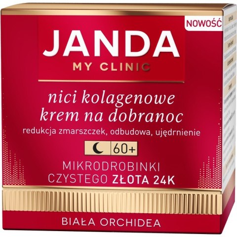 JANDA MY CLINIC Nici Kolagenowe Krem na dobranoc 60+ 50ml