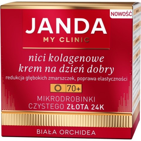 JANDA MY CLINIC Nici Kolagenowe Krem na dzień dobry 70+ 50ml JANDA MY CLINIC Nici Kolagenowe Krem na dzień dobry 70+ 50ml
