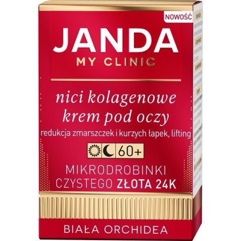 JANDA MY CLINIC Nici Kolagenowe Krem pod oczy na dzień i noc 60+ 15ml