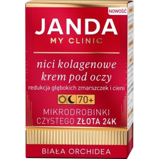 JANDA MY CLINIC Nici Kolagenowe Krem pod oczy na dzień i noc 70+ 15ml