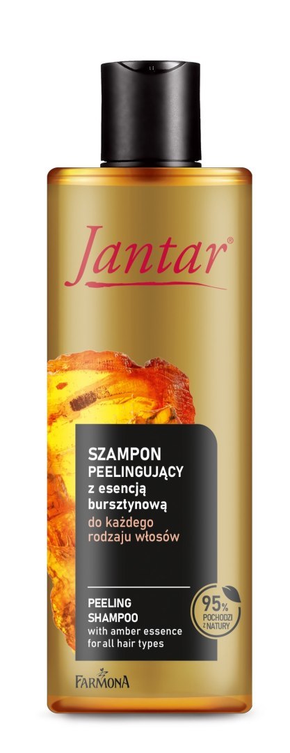 JANTAR Szampon peelingujący z esencją bursztynową 300 ml