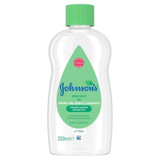 JOHNSON`S Aloe Vera Oil Oliwka dla dzieci z aloesem 200ml