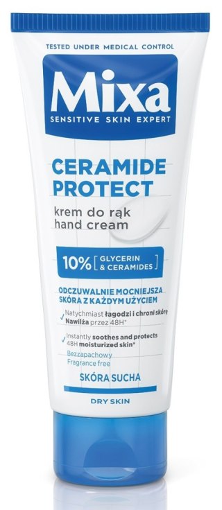 MIXA Ceramide Protect Krem do rąk nawilżająco - łagodzący 100 ml