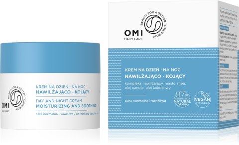 OMI Daily Care Krem nawilżająco-kojący na dzień i na noc - cera normalna i wrażliwa 50ml