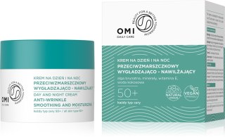 OMI Daily Care Przeciwzmarszczkowy Krem wygładzająco-nawilżający 50+ na dzień i na noc 50ml