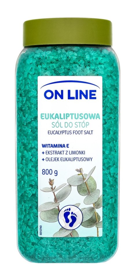 ON LINE Sól do stóp - Eukaliptusowa 800g