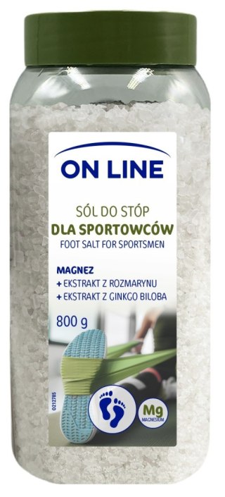 ON LINE Sól do stóp - dla sportowców 800g