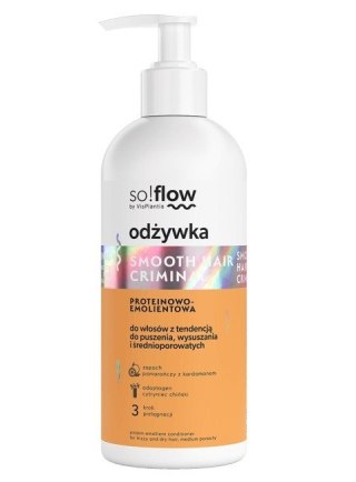 SO!FLOW Odżywka proteinowo-emolientowa do włosów z tendencją do puszenia, wysuszania 300 ml