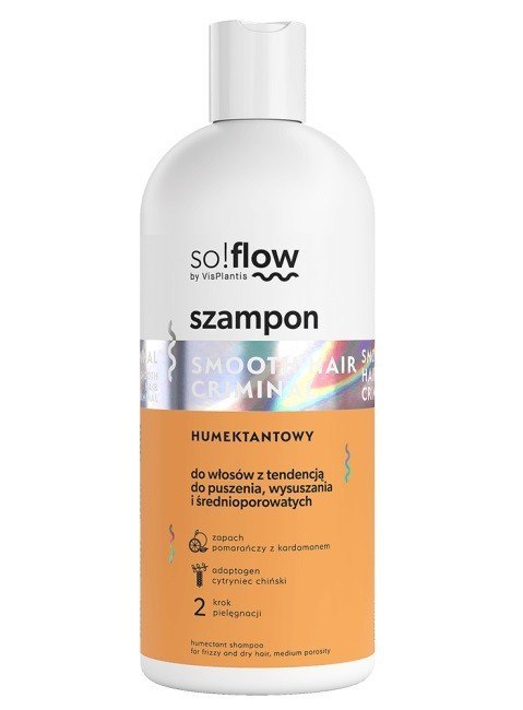 SO!FLOW Szampon humektantowy do włosów z tendencją do puszenia, wysuszania 300 ml