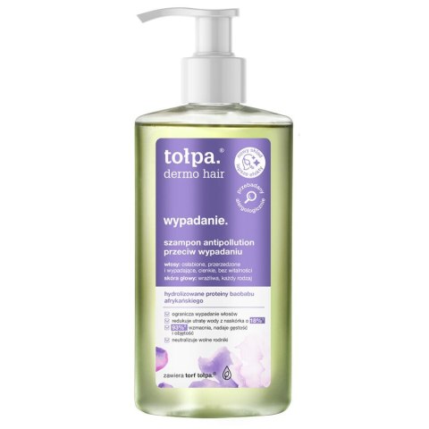 TOŁPA.Dermo Hair Wypadanie Szampon antipollution przeciw wypadaniu włosów 250 ml