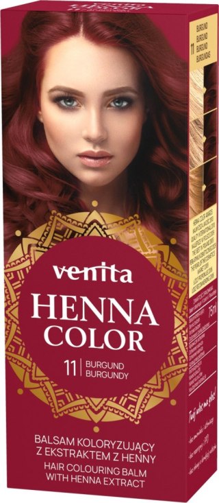 VENITA HENNA COLOR BALSAM NR 11 BURGUND&