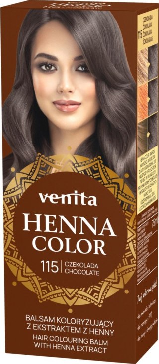 VENITA HENNA COLOR BALSAM NR 115 CZEKOLADA&