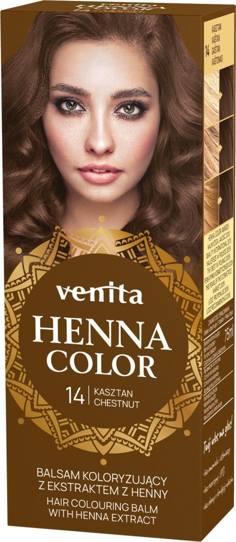 VENITA HENNA COLOR BALSAM NR 14 KASZTAN&