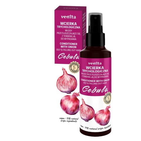 VENITA Trichological Formula Wcierka trychologiczna Cebula - do włosów przetłuszczających się z tendencją do wypadania 100ml VENITA Trichological Formula Wcierka trychologiczna Cebula - do włosów przetłuszczających się z tendencją do wypadania 100ml