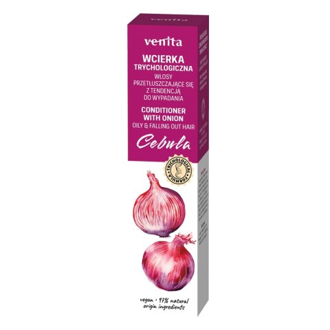 VENITA Trichological Formula Wcierka trychologiczna Cebula - do włosów przetłuszczających się z tendencją do wypadania 100ml VENITA Trichological Formula Wcierka trychologiczna Cebula - do włosów przetłuszczających się z tendencją do wypadania 100ml