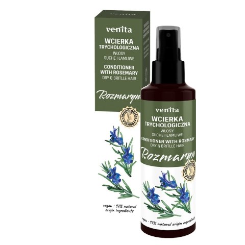 VENITA Trichological Formula Wcierka trychologiczna Rozmaryn - do włosów suchych i łamliwych 100ml VENITA Trichological Formula Wcierka trychologiczna Rozmaryn - do włosów suchych i łamliwych 100ml