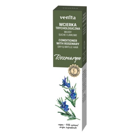 VENITA Trichological Formula Wcierka trychologiczna Rozmaryn - do włosów suchych i łamliwych 100ml VENITA Trichological Formula Wcierka trychologiczna Rozmaryn - do włosów suchych i łamliwych 100ml