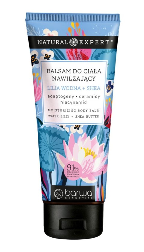 BARWA Natural Expert Balsam do ciała nawilżający Lilia wodna + Shea 200 ml BARWA Natural Expert Balsam do ciała nawilżający Lilia wodna + Shea 200 ml