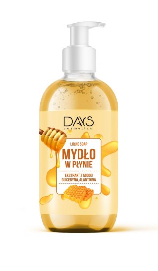 DAYS COSMETICS Mydło w płynie z ekstraktem z miodu 500 ml