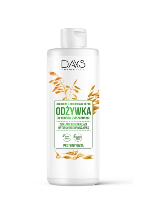 DAYS COSMETICS Odżywka do włosów z proteinami owsa DAYS COSMETICS Odżywka do włosów z proteinami owsa