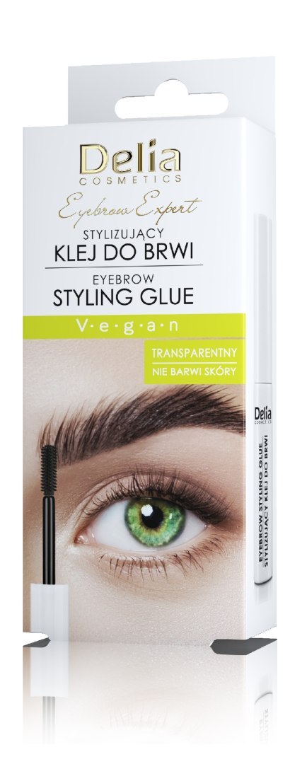 DELIA Eyebrow Expert Stylizujący, transparentny klej do brwi 5 g DELIA Eyebrow Expert Stylizujący, transparentny klej do brwi 5 g
