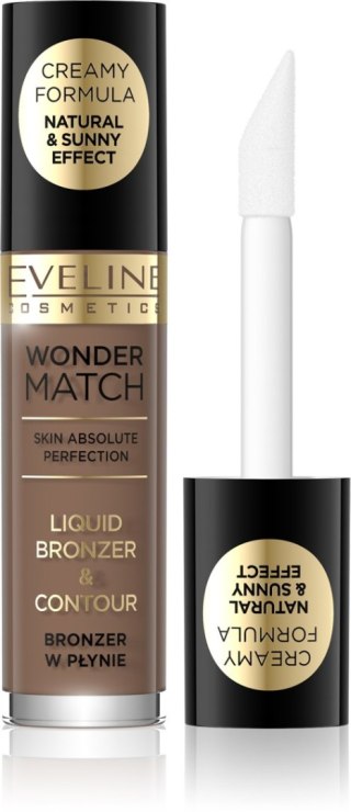 EVELINE Wonder Match Bronzer w płynie nr 02 4.5 ml