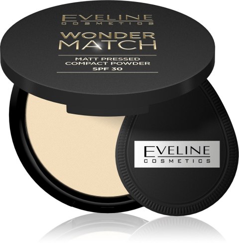 EVELINE Wonder Match Matujący Puder prasowany SPF30 nr 01 8 g