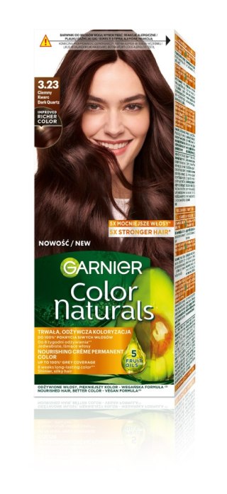 GARNIER Color Naturals Farba nr 3.23 - Ciemny Kwarc 1op.
